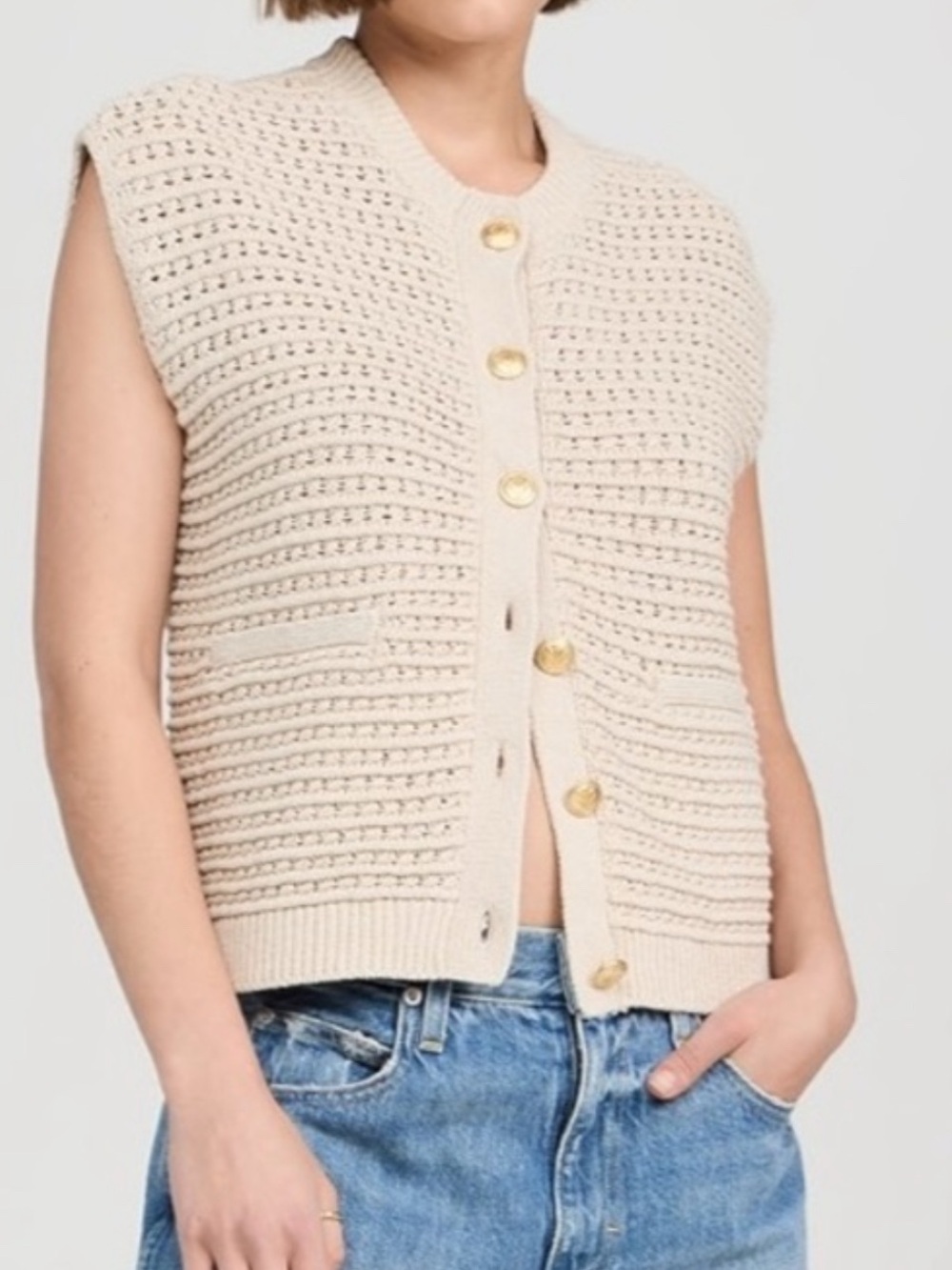 Rag & Bone Marlee Sweater Vest size XS Classic Preppy